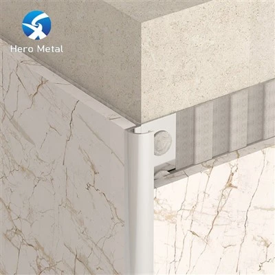 aluminum corner trim tile edging